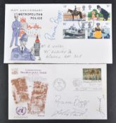GREAT TRAIN ROBBERY - RONNIE BIGGS (1929-2013) - SIGNED FDCS