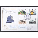 GREAT TRAIN ROBBERY - BUSTER EDWARDS (1931-1994) - SIGNED FDC