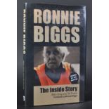 GREAT TRAIN ROBBERY - RONNIE BIGGS THE INSIDE STORY SIGNED