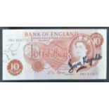 GREAT TRAIN ROBBERY - BRUCE REYNOLDS (1931-2013) - SIGNED BANK NOTE