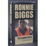 GREAT TRAIN ROBBERY - RONNIE BIGGS THE INSIDE STORY SIGNED