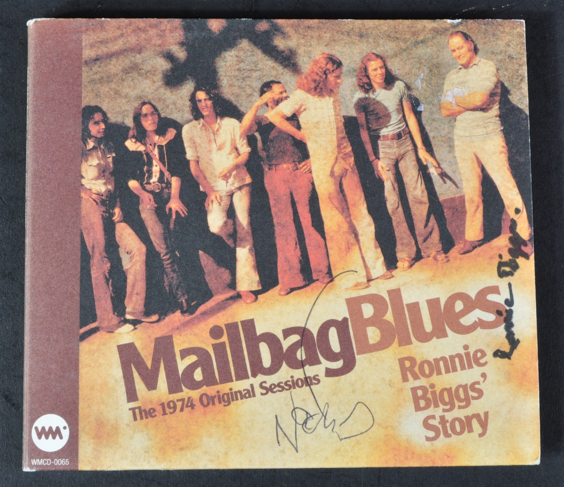 GREAT TRAIN ROBBERY - MAILBAG BLUES TRIPLE SIGNED CD
