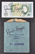 GREAT TRAIN ROBBERY - RONNIE BIGGS (1929-2013) - AUTOGRAPHS