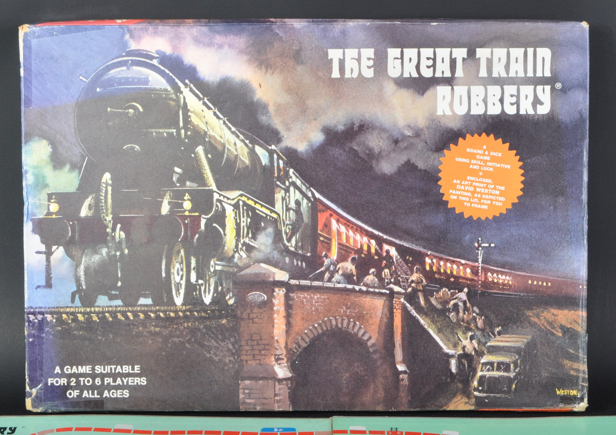 GREAT TRAIN ROBBERY - SCARCE 1970S BOARD GAME - Image 3 of 9