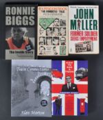GREAT TRAIN ROBBERY - COLLECTION OF SIGNED BOOKS