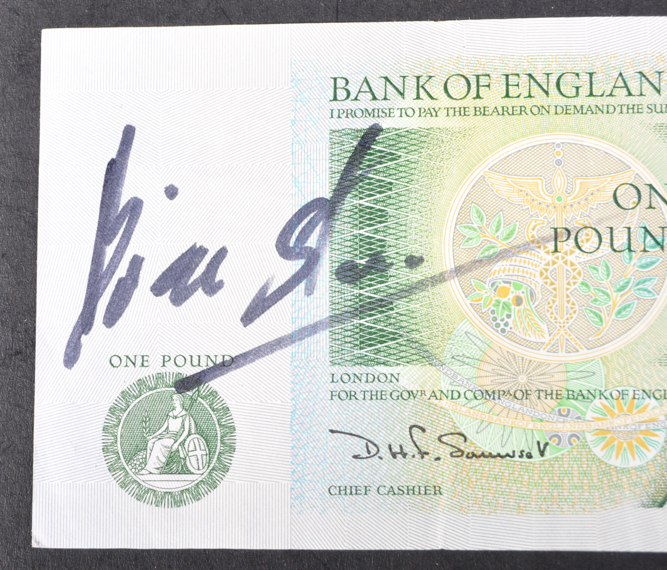 GREAT TRAIN ROBBERY - BRIAN STONE & RONNIE BIGGS SIGNED BANK NOTES - Image 4 of 5