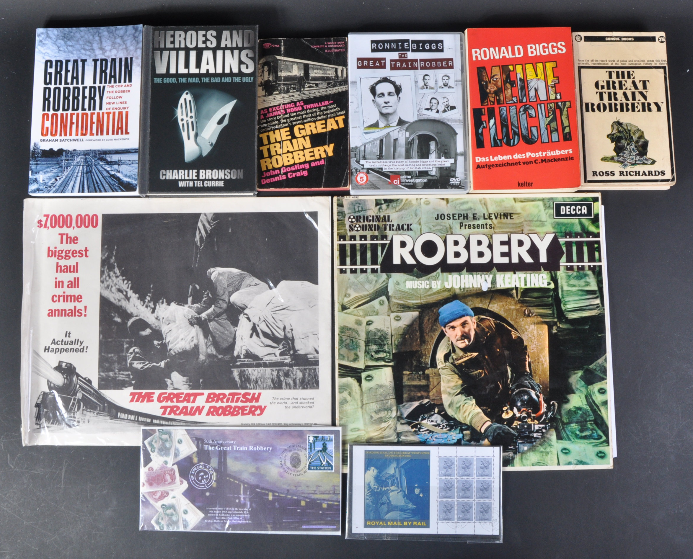 GREAT TRAIN ROBBERY - COLLECTION OF MEMORABILIA