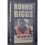 GREAT TRAIN ROBBERY - RONNIE BIGGS THE INSIDE STORY SIGNED