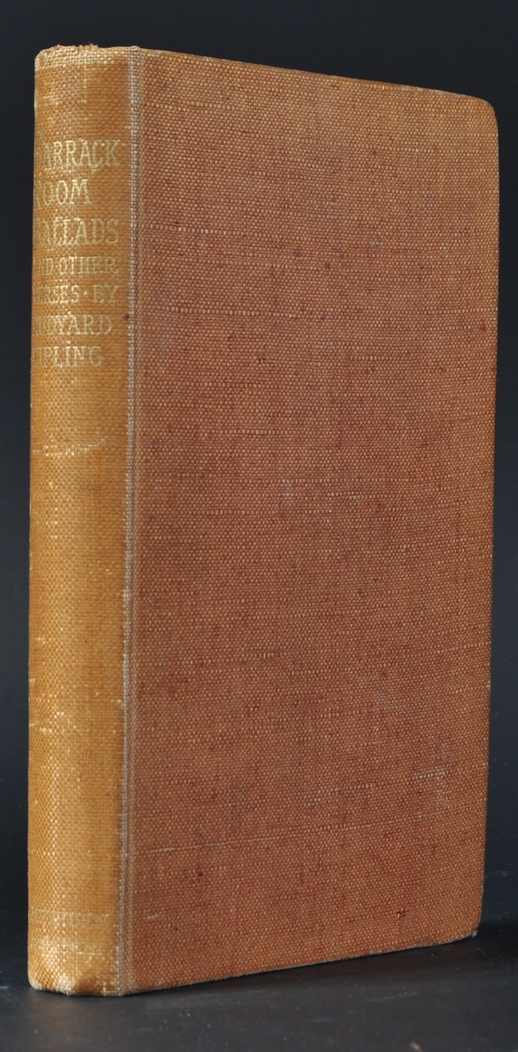 BARRACK ROOM BALLARDS - RUDYARD KIPLING - 1892