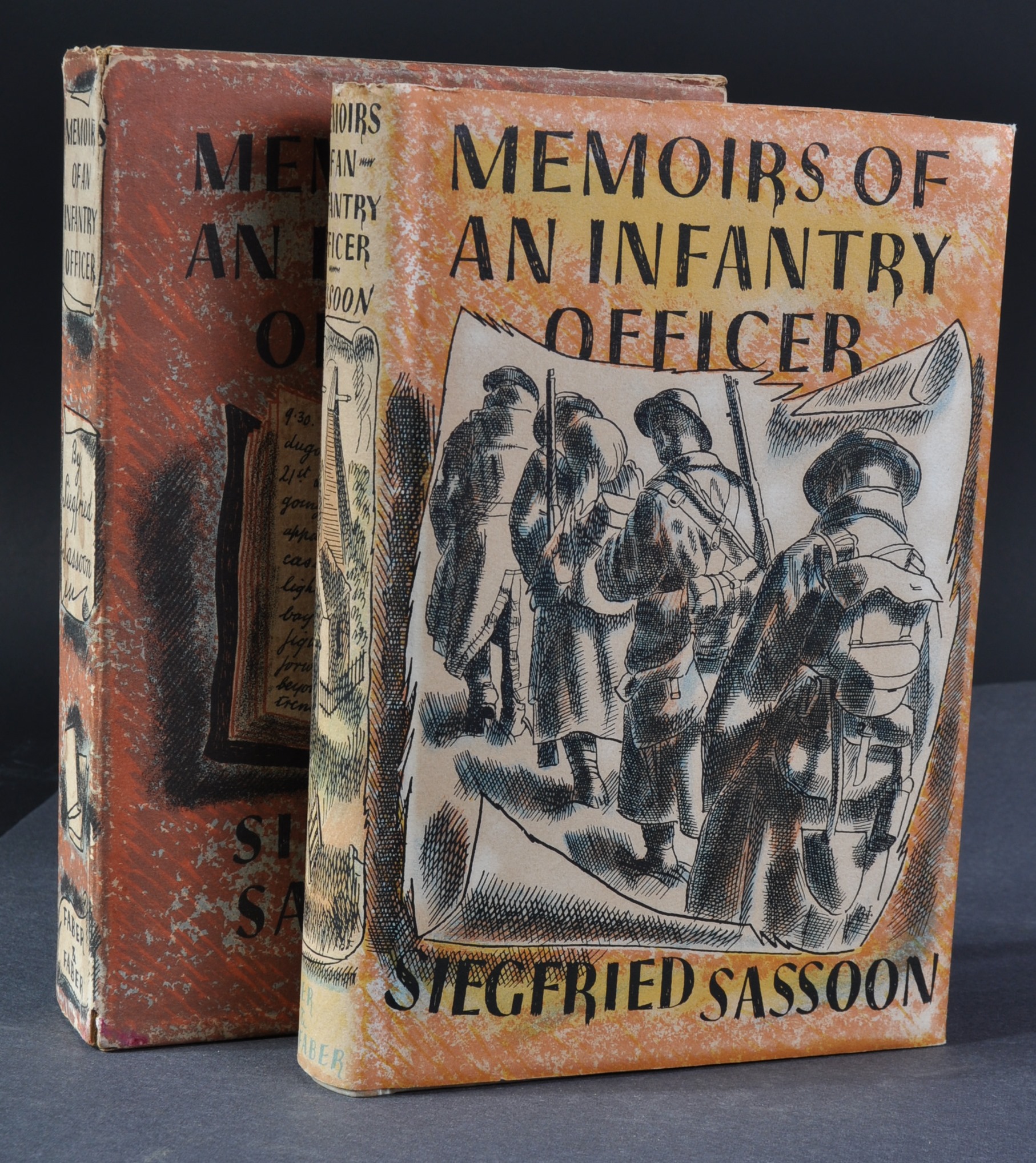 MEMOIRS OF AN INFANTRY - SIEGFRIED SASSOON - 1931 - Image 2 of 9