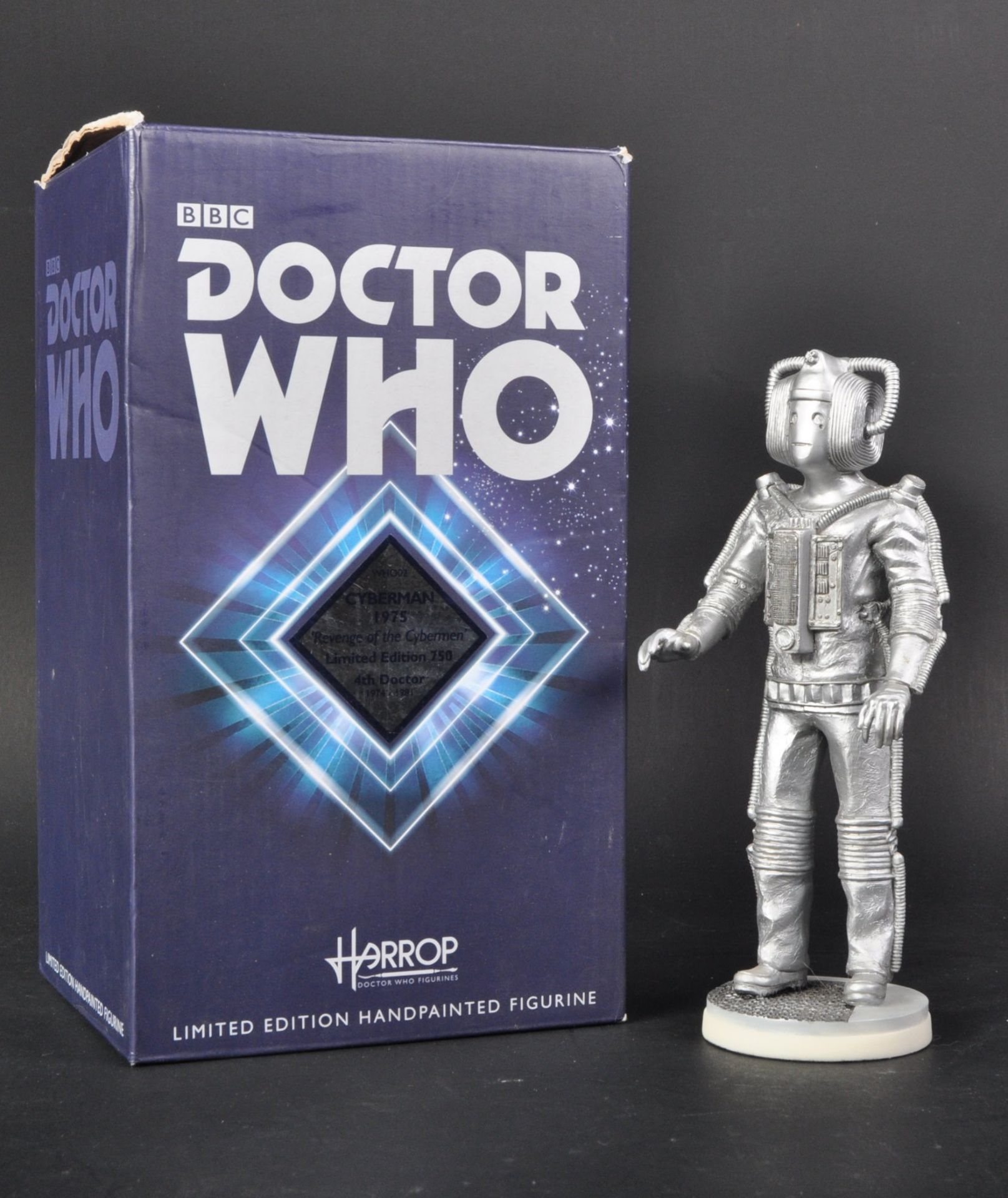 DOCTOR WHO - ROBERT HARROP - LTD ED HAND PAINTED FIGURINE