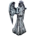 DOCTOR WHO - LIFESIZE PROP REPLICA WEEPING ANGEL STATUE