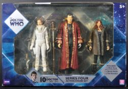 DOCTOR WHO - CHARACTER OPTIONS - SERIES FOUR ACTION FIGURE SET