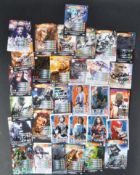 DOCTOR WHO - CLASSIC SERIES - LARGE COLLECTION OF AUTOGRAPHED TRADING CARDS