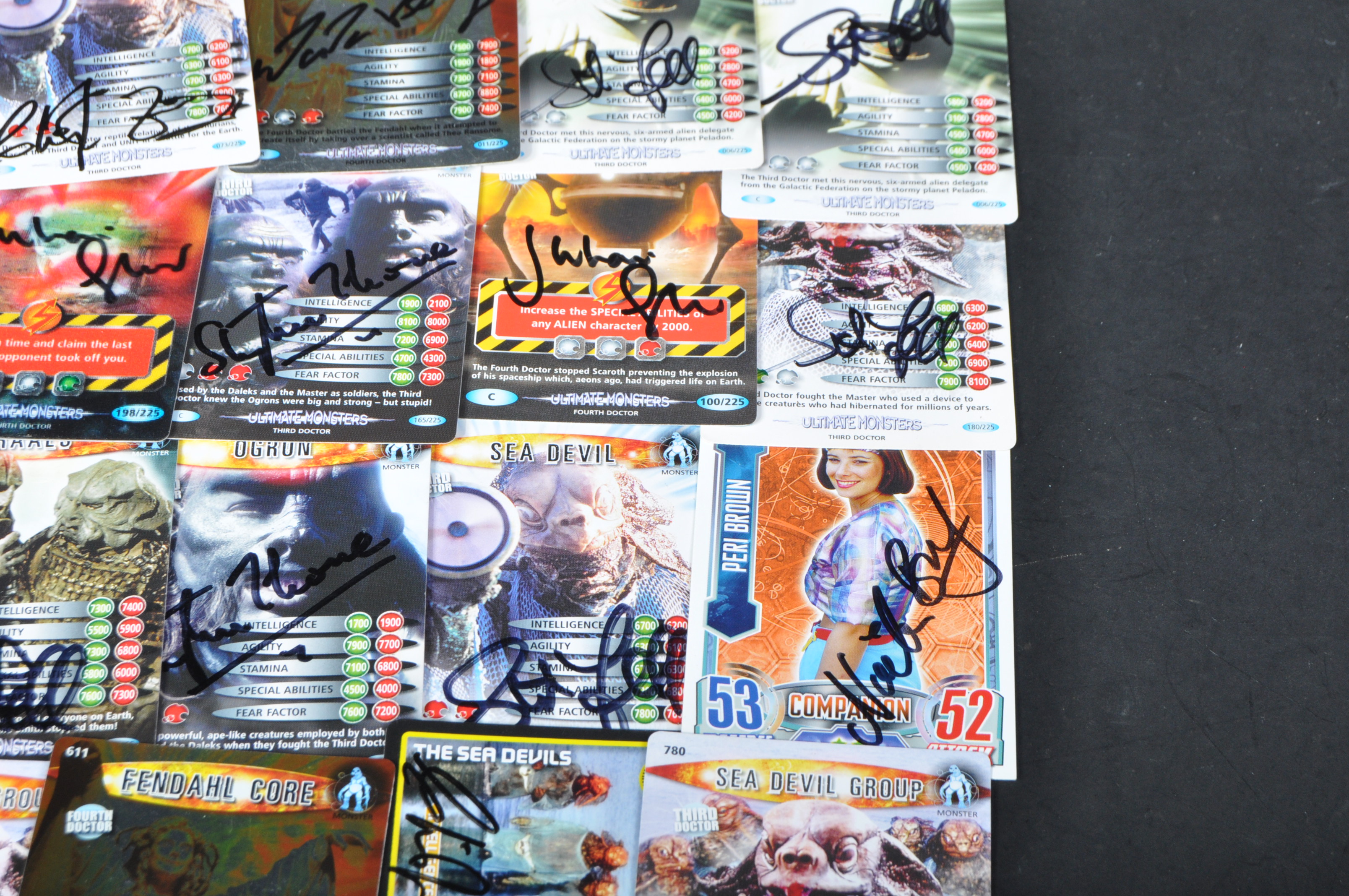 DOCTOR WHO - CLASSIC SERIES - AUTOGRAPHED TRADING CARDS - Image 6 of 7