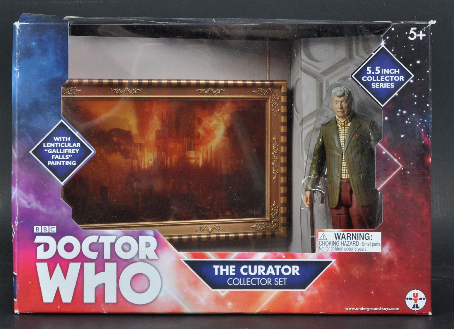 DOCTOR WHO - UNDERGROUND TOYS - CURATOR COLLECTORS SET FIGURE