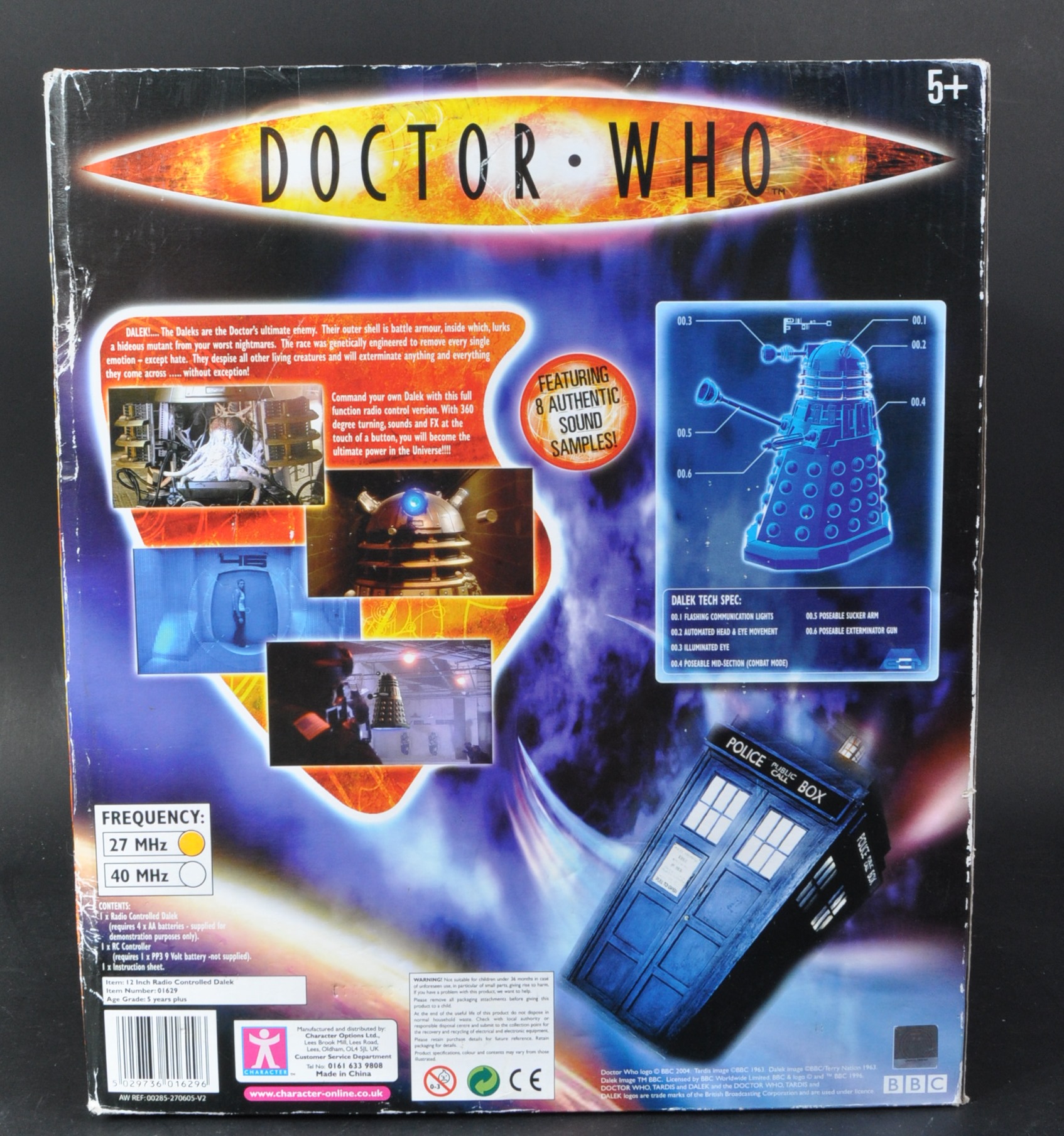 DOCTOR WHO - CHARACTER - LARGE SCALE RADIO CONTROLLED DALEK - Image 6 of 6