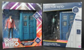 DOCTOR WHO - CHARACTER OPTIONS - DOCTOR FIGURES WITH TARDIS