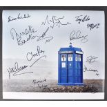 DOCTOR WHO - AUTOGRAPHS - MULTI-SIGNED 13X14" PHOTO