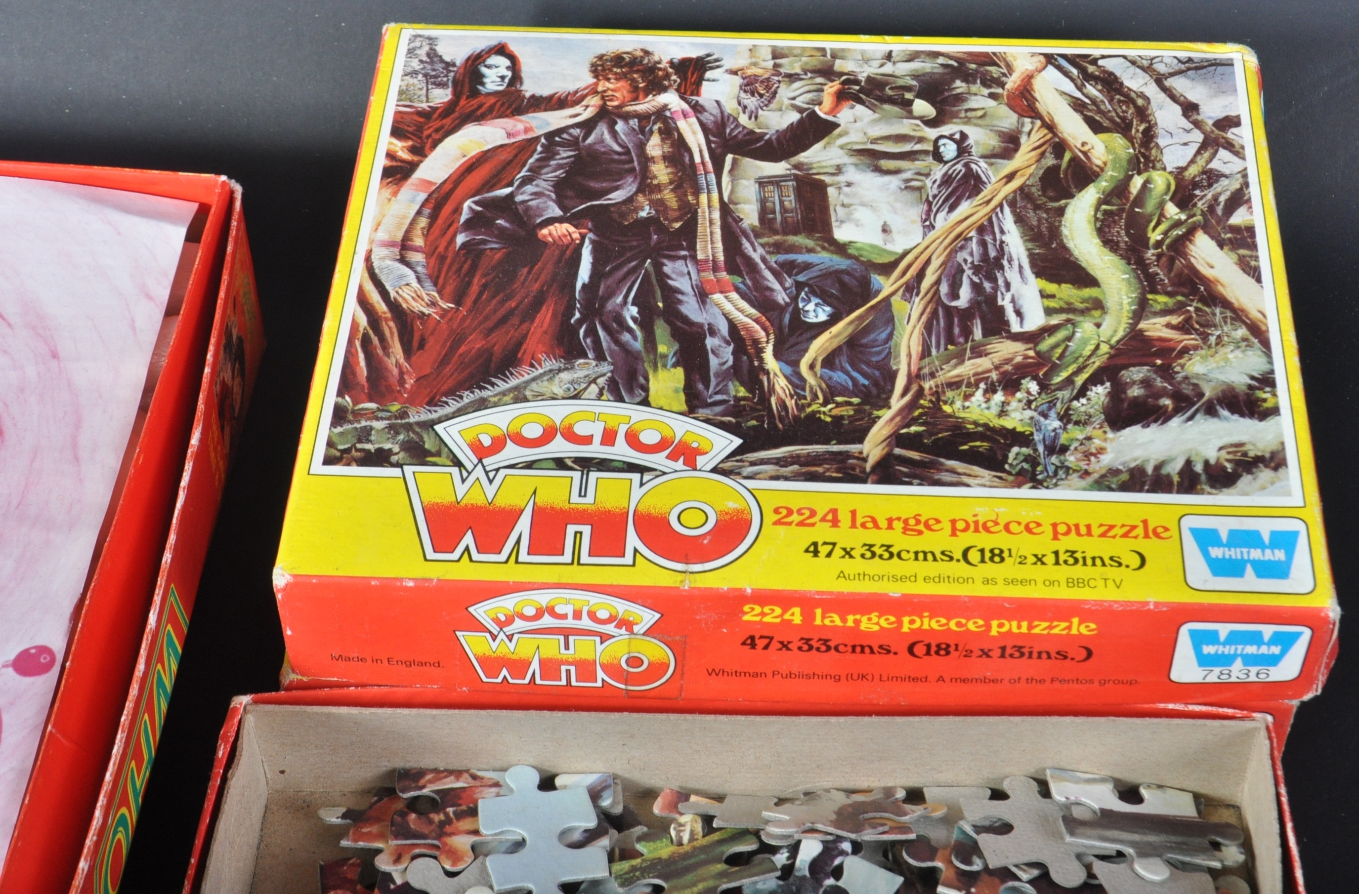 DOCTOR WHO - COLLECTION OF VINTAGE GAMES & PUZZLES - Image 6 of 6