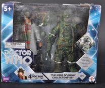 DOCTOR WHO - UT TOYS - SEEDS OF DOOM COLLECTORS' SET ACTION FIGURES