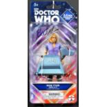 DOCTOR WHO - JOHN LEESON & BOB BAKER - AUTOGRAPHED ACTION FIGURE