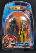 DOCTOR WHO - CHARACTER - COLIN BAKER SIGNED ACTION FIGURE