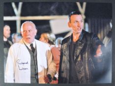 DOCTOR WHO - RICHARD WILSON - LARGE 16X12" SIGNED PHOTOGRAPH