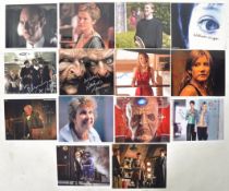 DOCTOR WHO - COLLECTION OF SIGNED 8X10" PHOTOGRAPHS