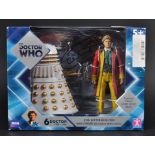 DOCTOR WHO - CHARACTER - COLIN BAKER SIGNED ACTION FIGURE