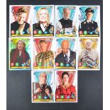 DOCTOR WHO - SERIES 1-4 - AUTOGRAPHED TRADING CARD COLLECTION