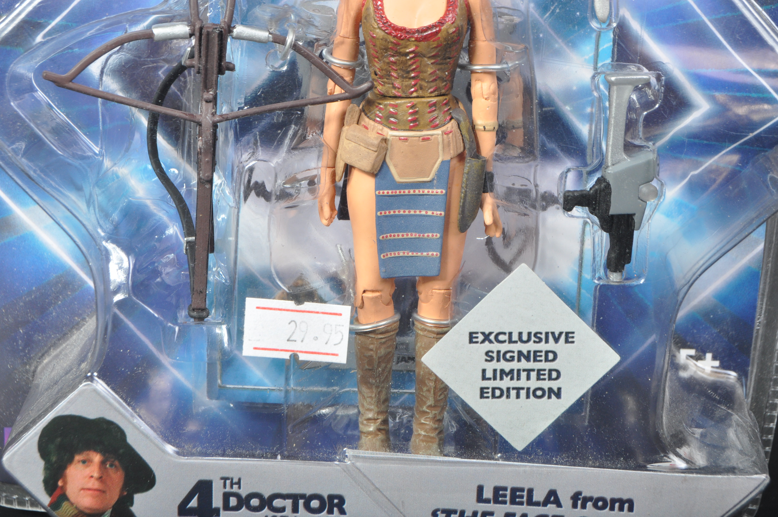 DOCTOR WHO - UT TOYS - LEELA AUTOGRAPH LIMITED EDITION FIGURE - Image 3 of 5