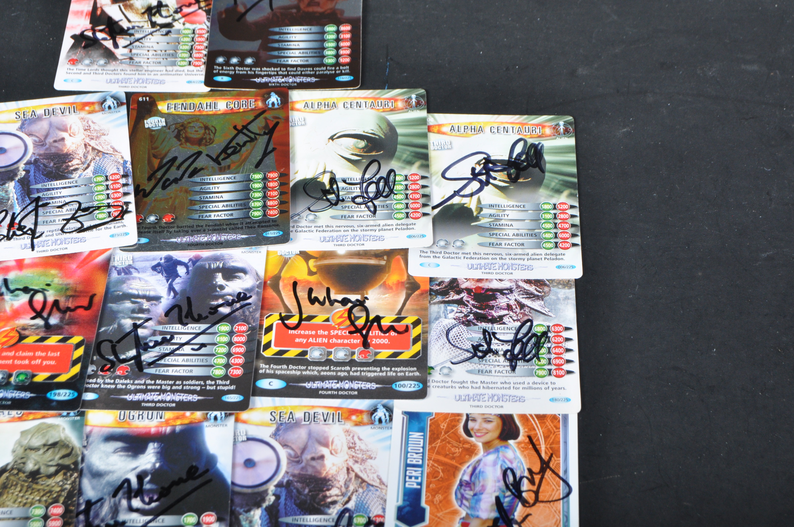 DOCTOR WHO - CLASSIC SERIES - AUTOGRAPHED TRADING CARDS - Image 5 of 7