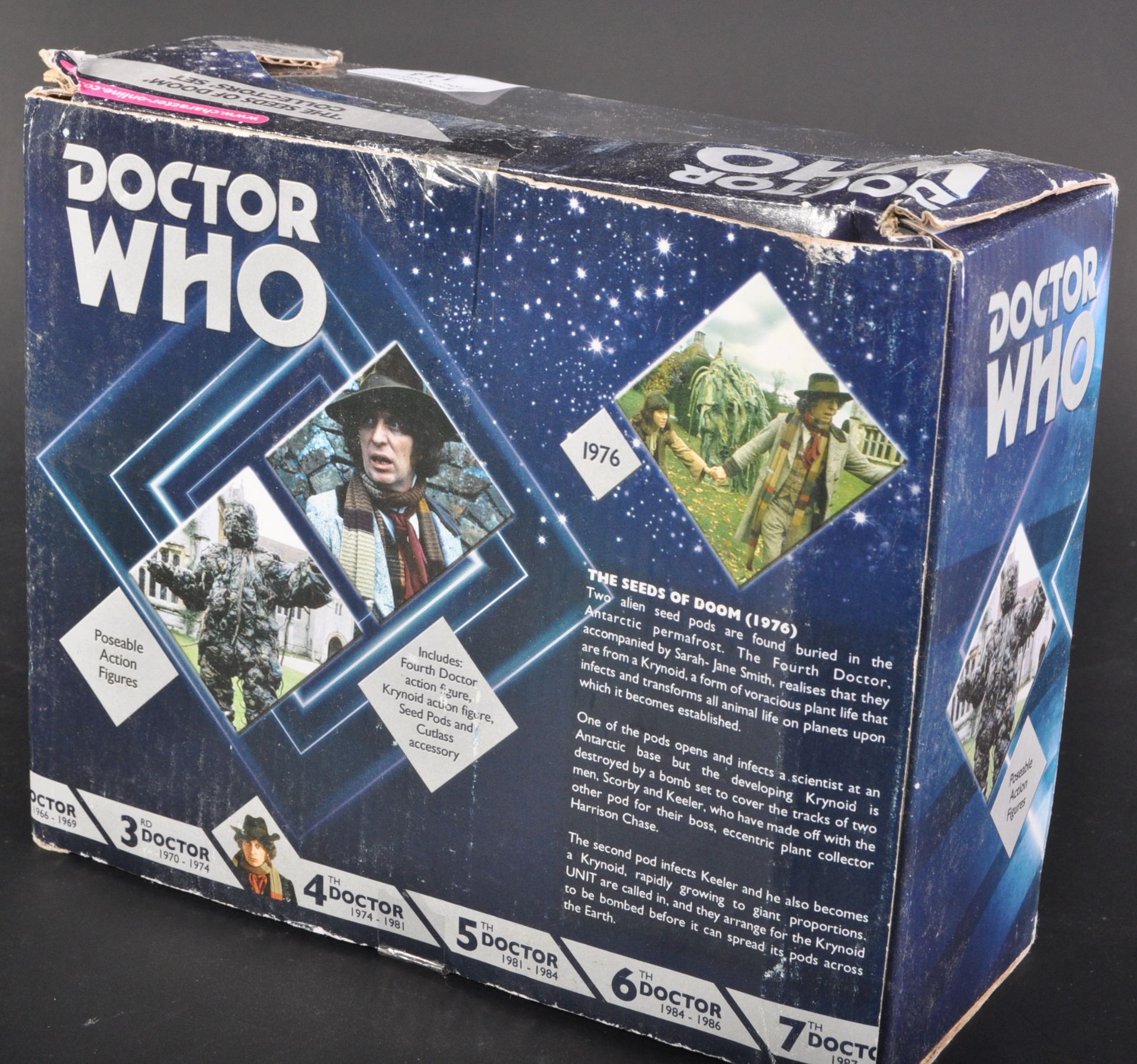 DOCTOR WHO - UT TOYS - SEEDS OF DOOM COLLECTORS' SET ACTION FIGURES - Image 4 of 4