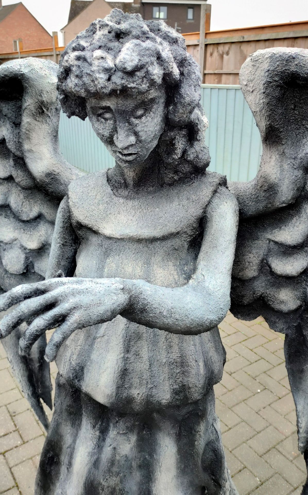 DOCTOR WHO - LIFESIZE PROP REPLICA WEEPING ANGEL STATUE - Image 12 of 15