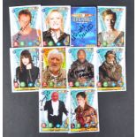 DOCTOR WHO - SERIES 1-4 - AUTOGRAPHED TRADING CARDS