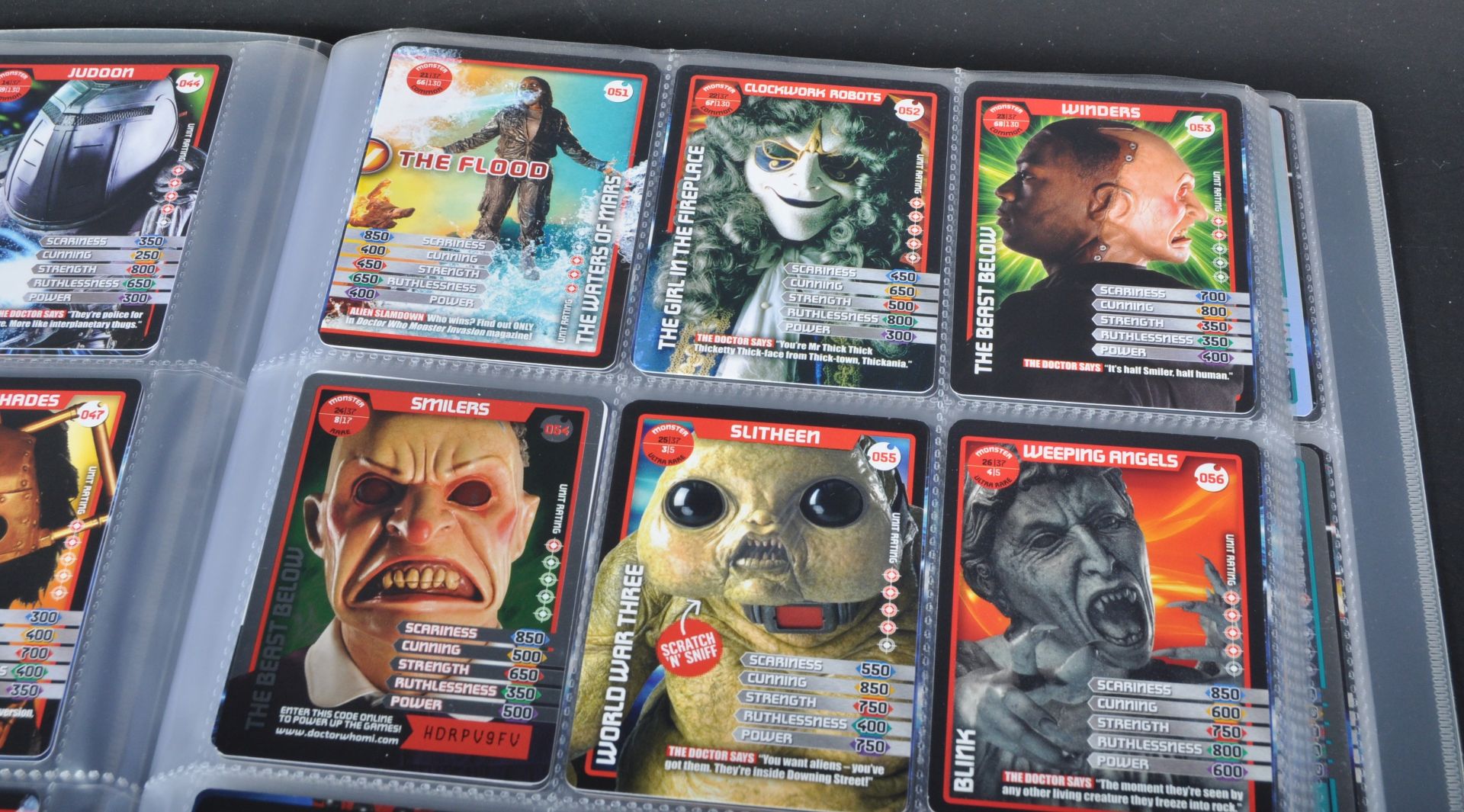 DOCTOR WHO - TRADING CARDS - MONSTER INVASION - FULL SET - Image 3 of 8