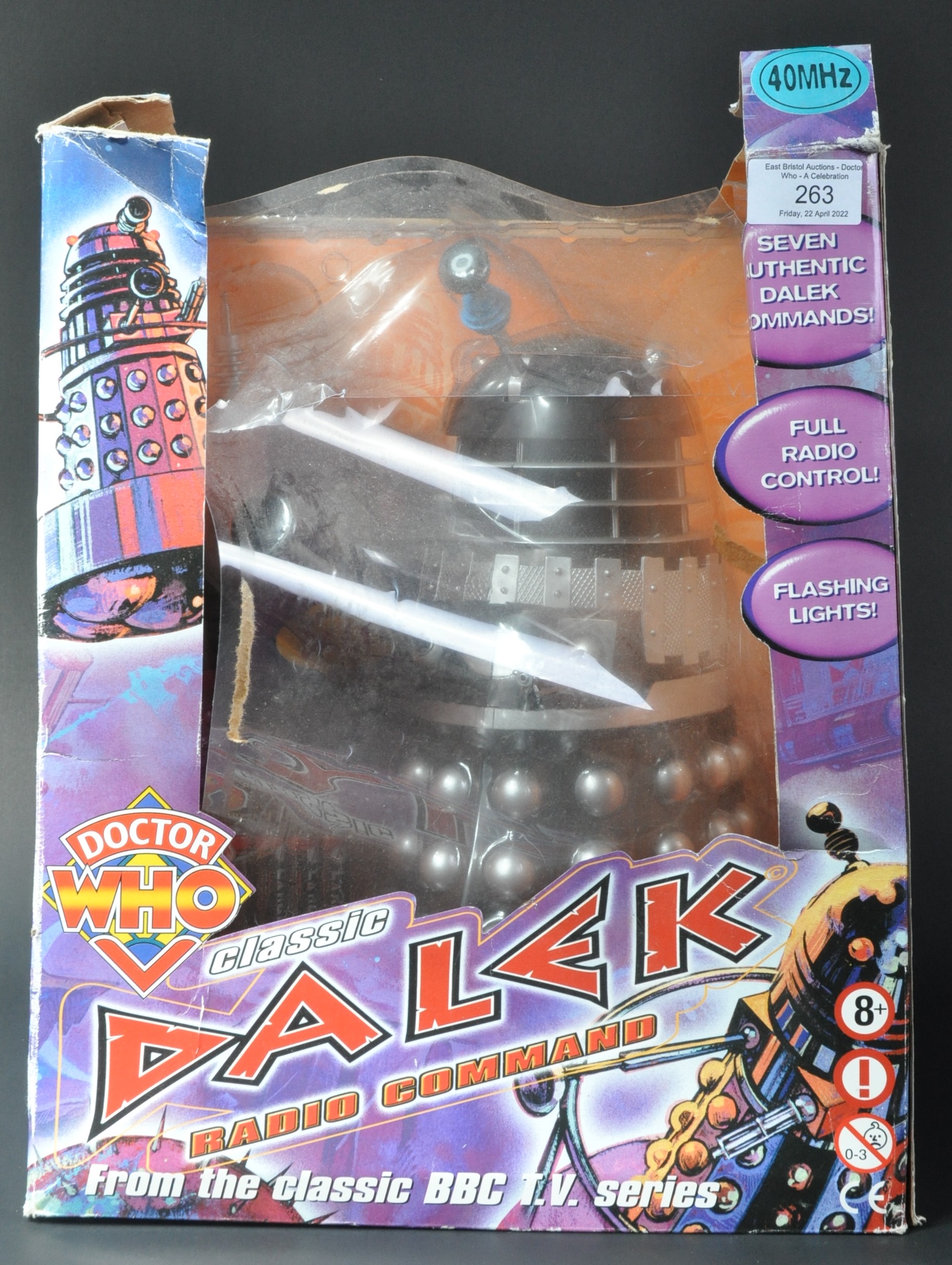 PRODUCT ENTERPRISE RADIO COMMAND DR WHO RC DALEK