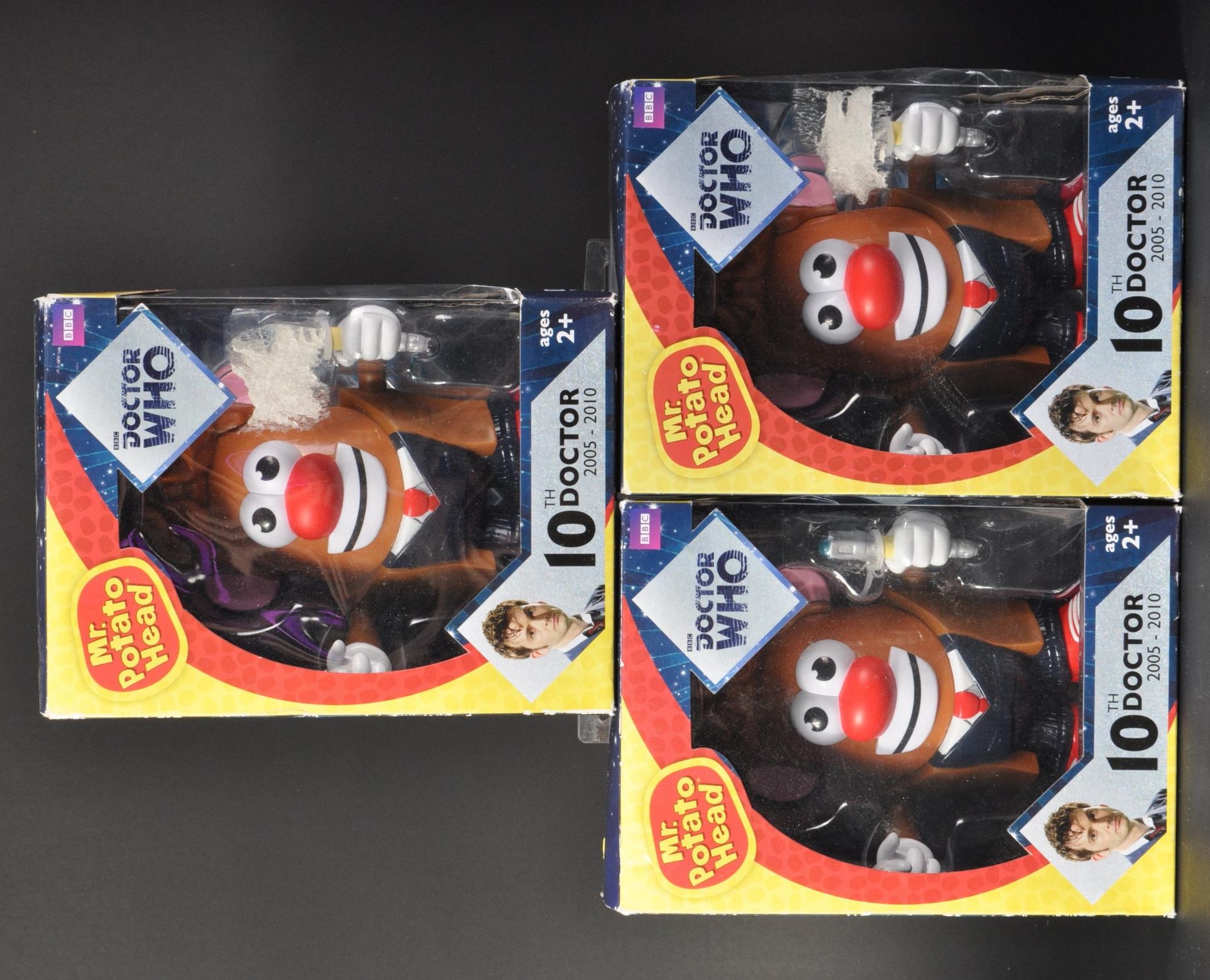 DOCTOR WHO - HASBRO - 10TH DOCTOR MR POTATO HEAD FIGURES