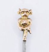 VINTAGE LINCOLN IMP BAR BROOCH