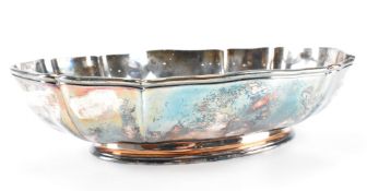 SILVER 800 SWISS FOOTED DISH