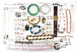 LARGE COLLECTION OF COSTUME JEWELLERY