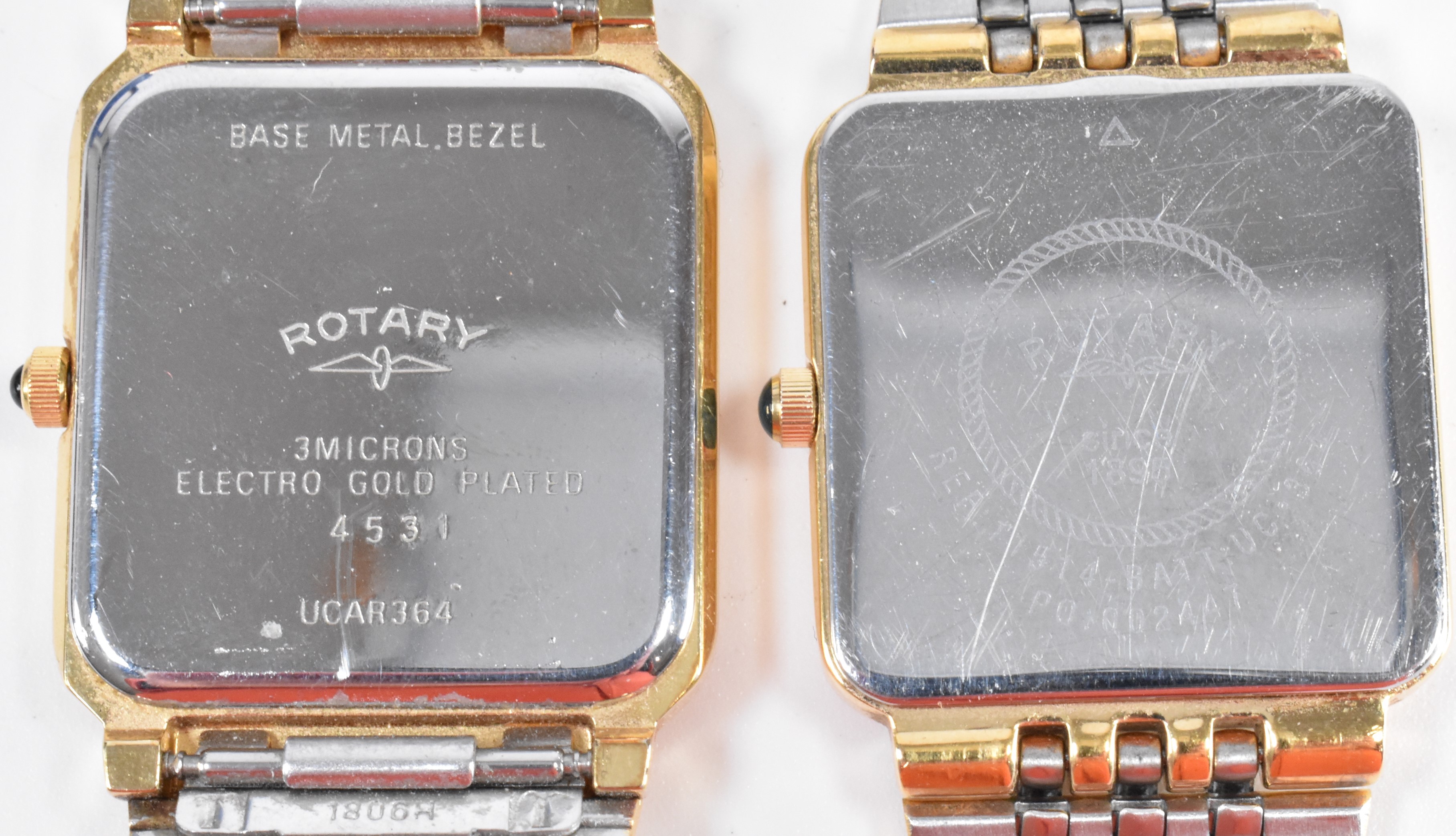 TWO ROTARY GENTS WRIST WATCHES - Image 3 of 4