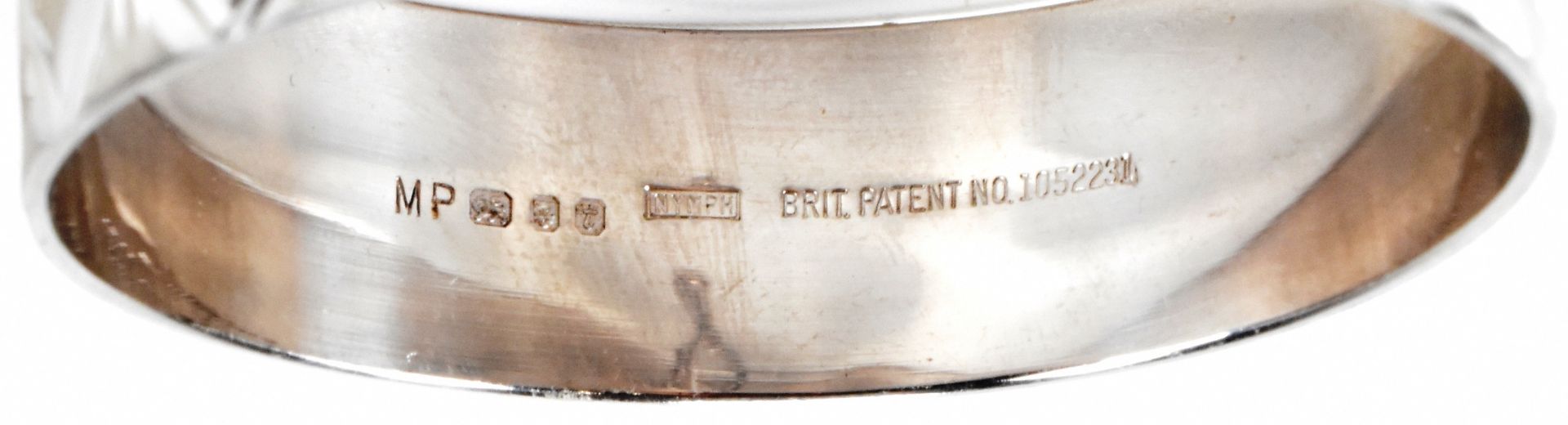 TWO 1970S HALLMARKED SILVER BANGLES - Image 4 of 7