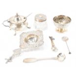COLLECTION OF HALLMARKED SILVER TABLE WARE