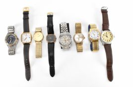 ASSORTMENT OF WRIST WATCHES - SEKONDA - SEIKO ETC