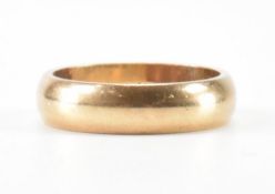 HALLMARKED 9CT GOLD BAND RING