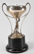 A1960S HALLMARKED SILVER TROPHY