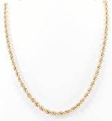 GOLD SINGPORE CHAIN NECKLACE