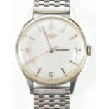 LONGINES STAINLESS STEEL WATERPROOF WRIST WATCH